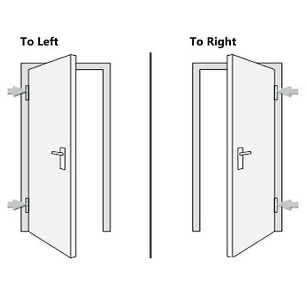 vidaXL Front Door White 108x200 cm