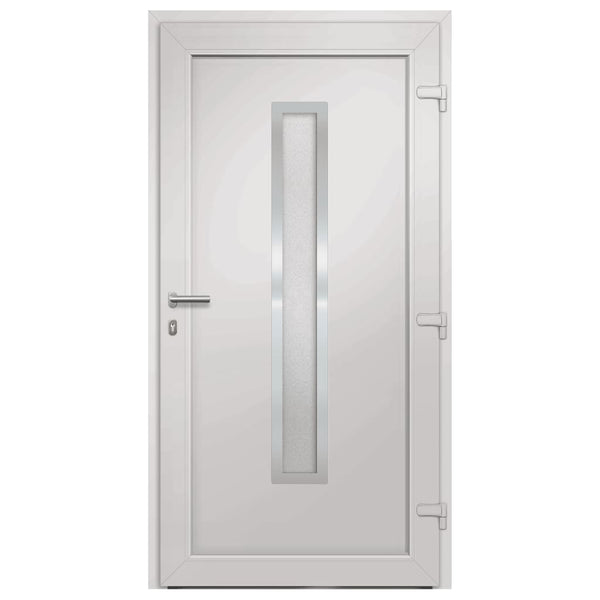 vidaXL Front Door White 98x208 cm