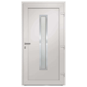 vidaXL Front Door White 108x200 cm