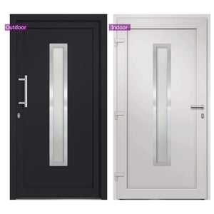 vidaXL Front Door Anthracite 98x190 cm