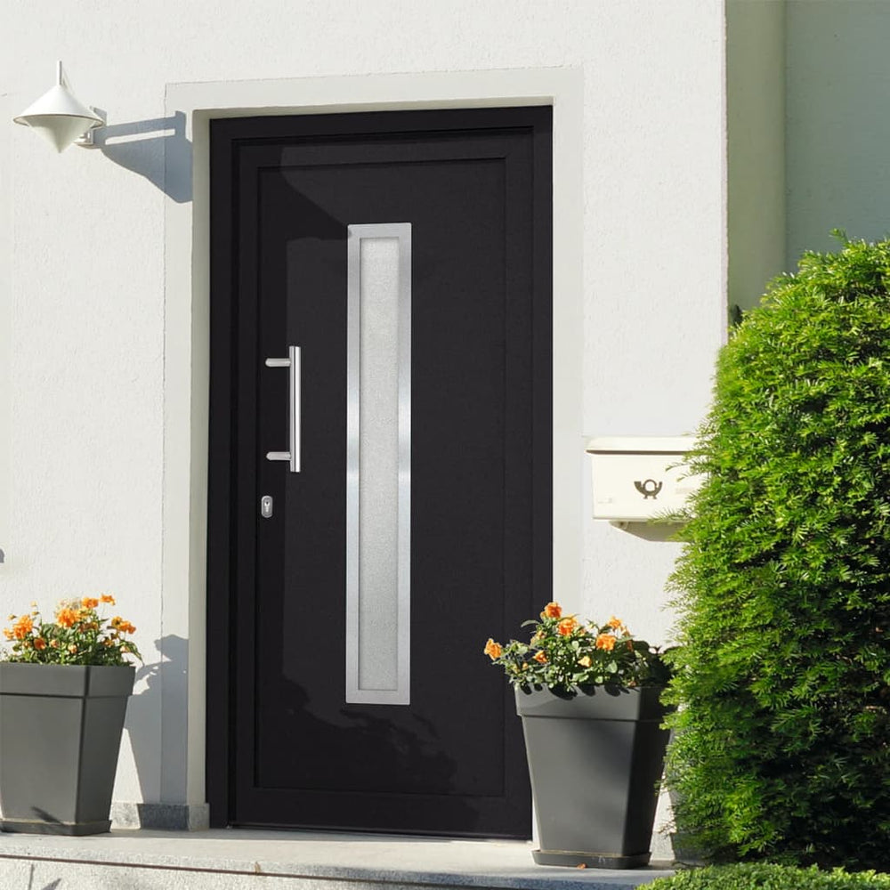 vidaXL Front Door Anthracite 98x190 cm