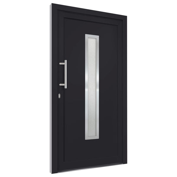 vidaXL Front Door Anthracite 108x200 cm