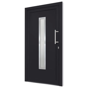 vidaXL Front Door Anthracite 98x208 cm