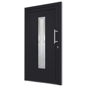 vidaXL Front Door Anthracite 108x200 cm