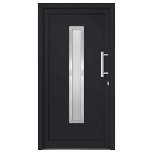 vidaXL Front Door Anthracite 108x208 cm
