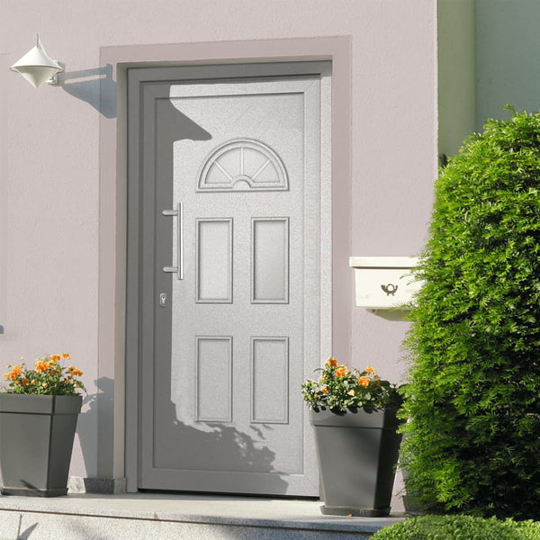 vidaXL Front Door White 98x208 cm
