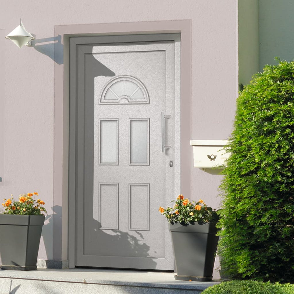 vidaXL Front Door White 88x200 cm