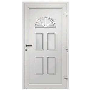 vidaXL Front Door White 88x208 cm