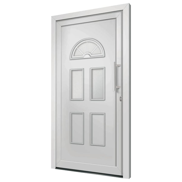vidaXL Front Door White 98x208 cm