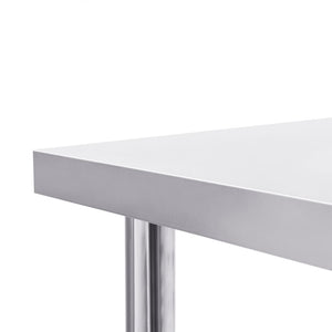 vidaXL Kitchen Work Table 60 x 60 x 85 cm Stainless Steel