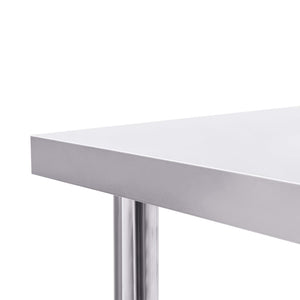 vidaXL Kitchen Work Table 100 x 60 x 85 cm Stainless Steel