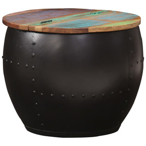 vidaXL Coffee Table 53x43 cm Solid Reclaimed Wood