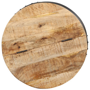 vidaXL Round Coffee Table 53x43 cm Solid Mango Wood