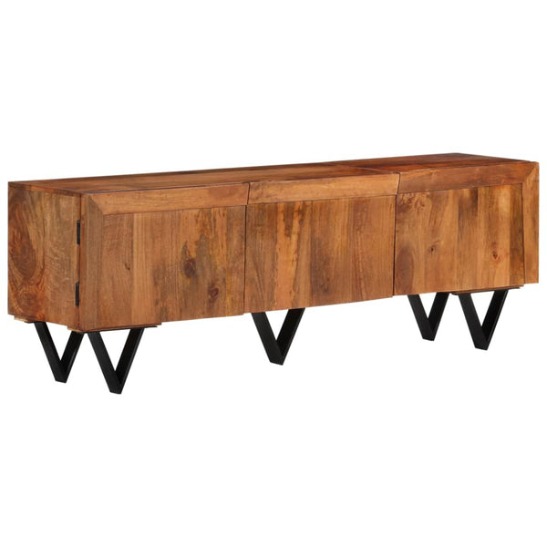 vidaXL TV Cabinet 140x30x46 cm Solid Mango Wood