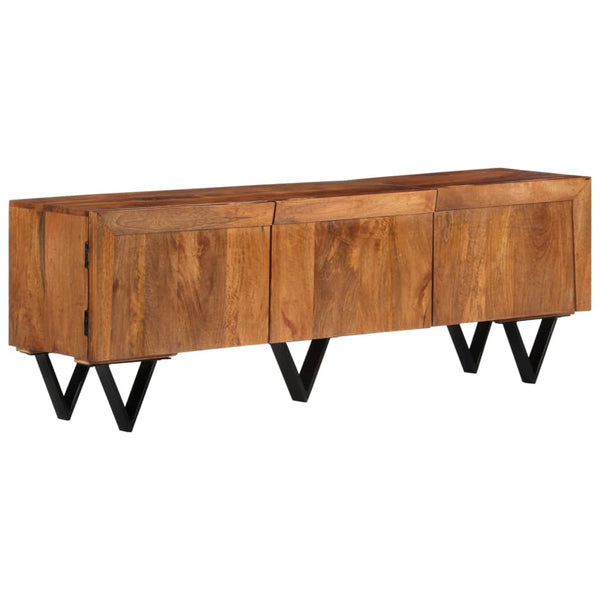 vidaXL TV Cabinet 140x30x46 cm Solid Mango Wood