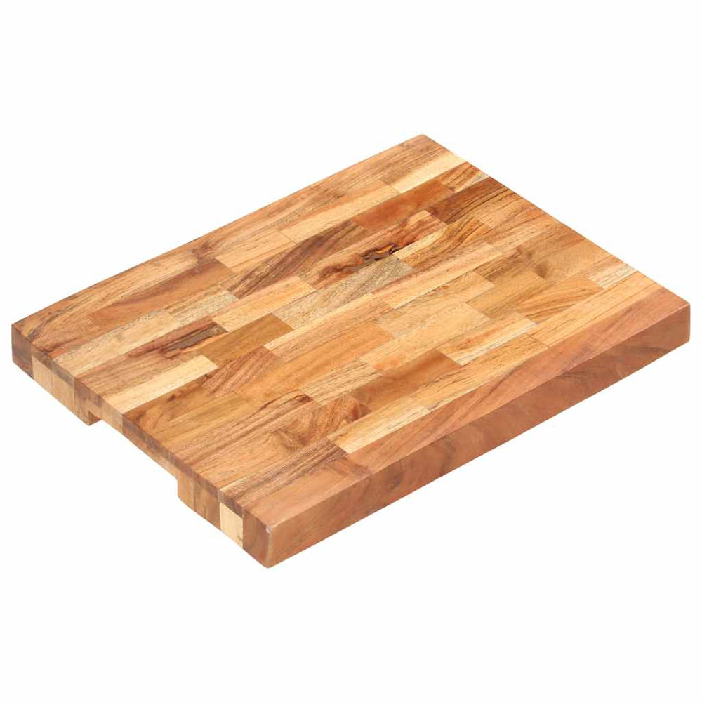 vidaXL Butcher Block 40x30x4 cm Solid Acacia Wood