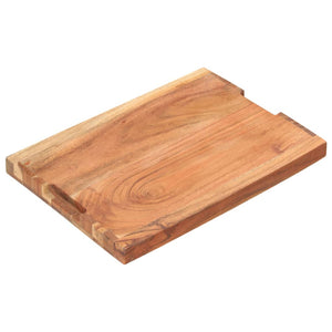 vidaXL Butcher Block 50x35x4 cm Solid Acacia Wood