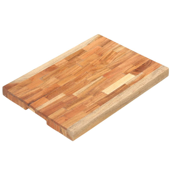 vidaXL Butcher Block 50x35x4 cm Solid Acacia Wood