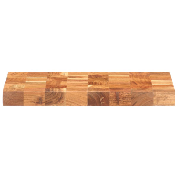 vidaXL Chopping Block 40x30x3.8 cm Solid Acacia Wood