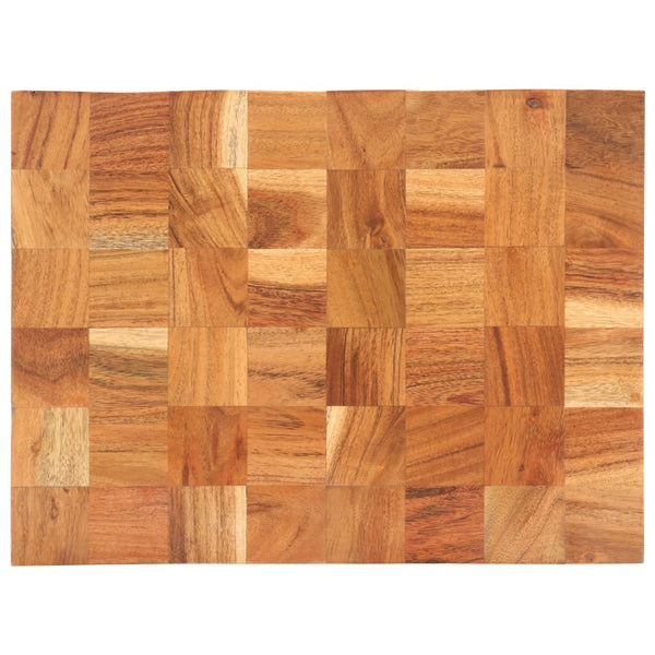 vidaXL Chopping Block 40x30x3.8 cm Solid Acacia Wood