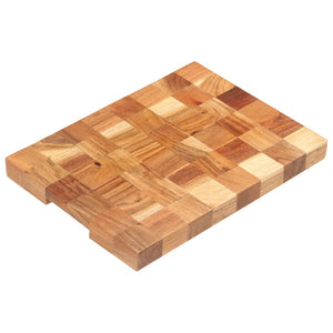 vidaXL Chopping Block 40x30x3.8 cm Solid Acacia Wood