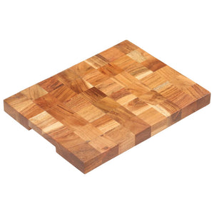 vidaXL Chopping Block 40x30x3.8 cm Solid Acacia Wood