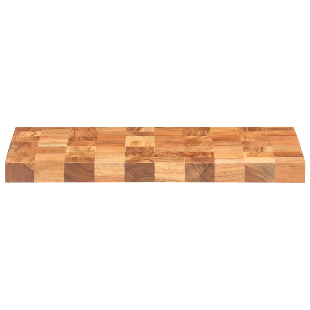vidaXL Chopping Block 50×30×3.8 cm Solid Acacia Wood