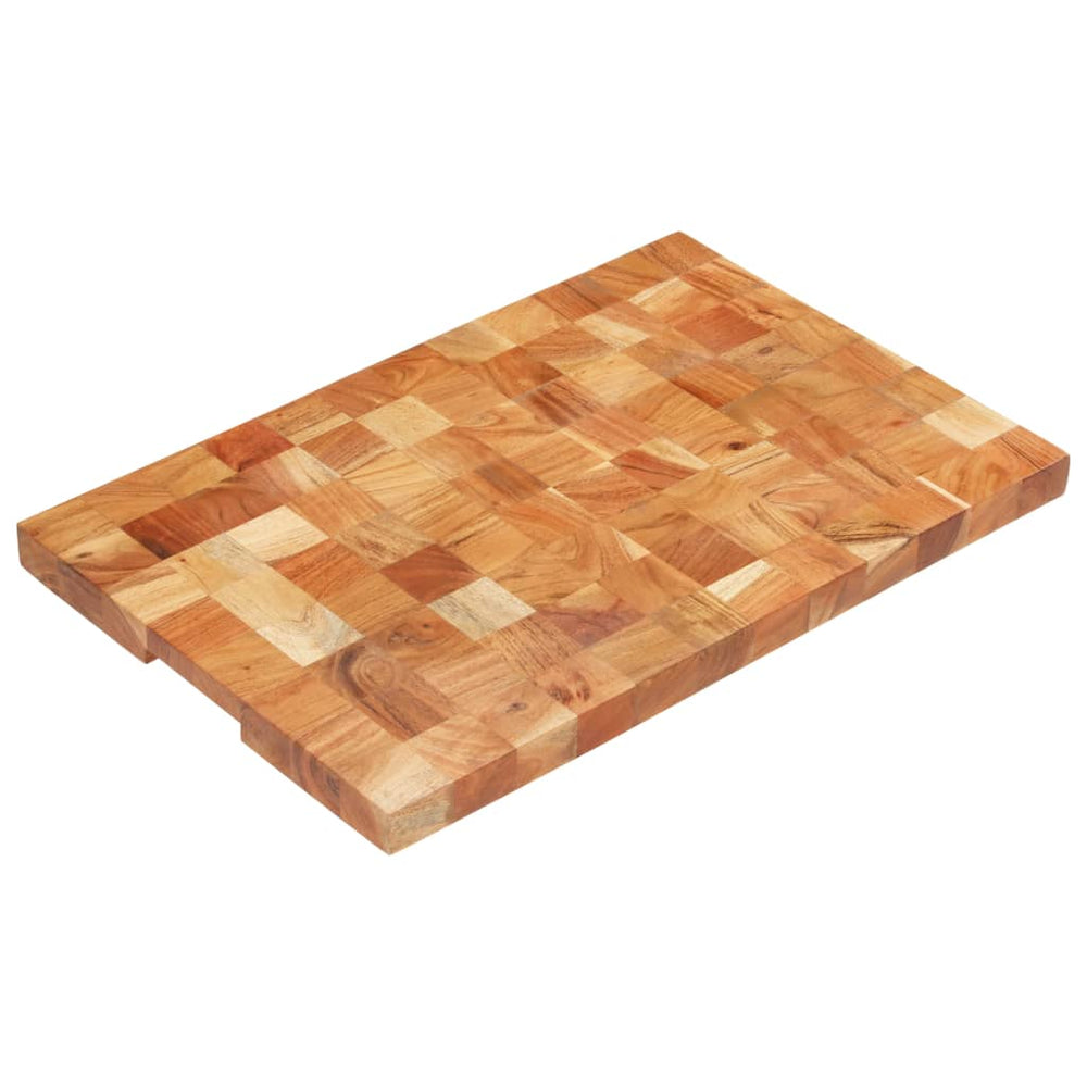 vidaXL Butcher Block 60×40×3.8 cm Solid Acacia Wood