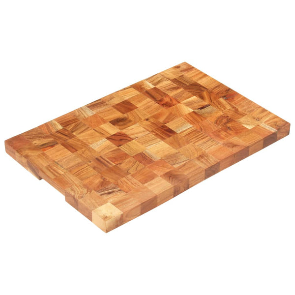 vidaXL Butcher Block 60×40×3.8 cm Solid Acacia Wood