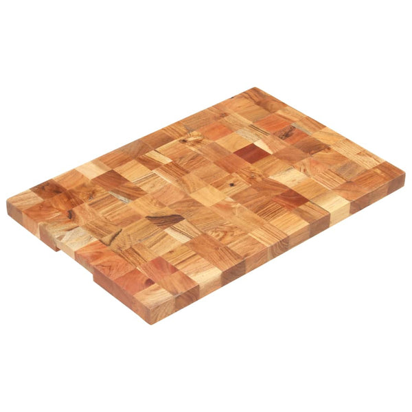 vidaXL Butcher Block 60×40×3.8 cm Solid Acacia Wood