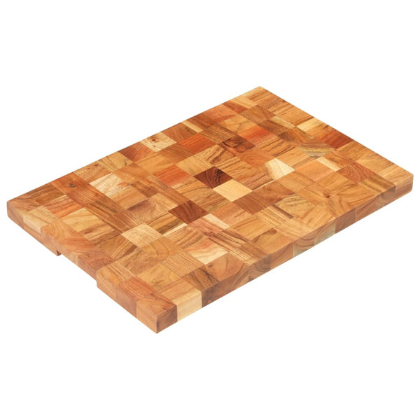 vidaXL Butcher Block 60×40×3.8 cm Solid Acacia Wood