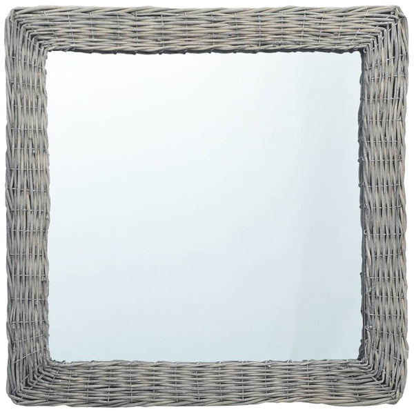vidaXL Willow Mirror 50x50 cm