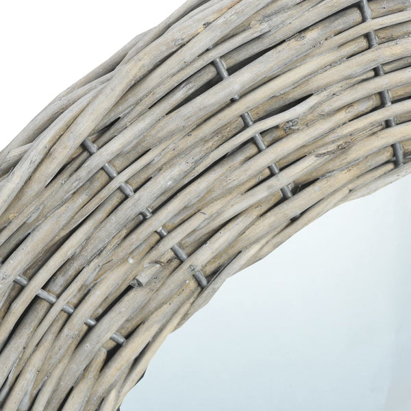 vidaXL Mirror 50 cm Willow