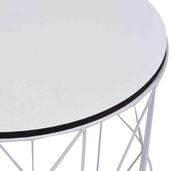 vidaXL Coffee Tables 3 pcs. White