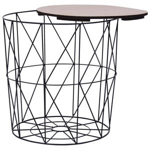 vidaXL Coffee Tables 3 pcs. Black