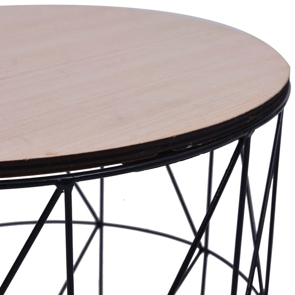 vidaXL Coffee Tables 3 pcs. Black
