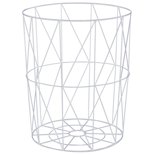 vidaXL Coffee Table White Ø 47 cm