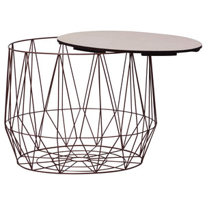 vidaXL Coffee Tables 2 pcs. Copper