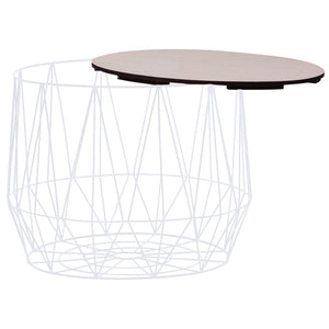 vidaXL Coffee Tables 2 pcs. White