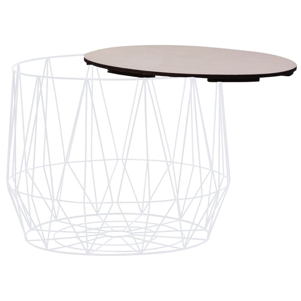 vidaXL Coffee Tables 2 pcs. White