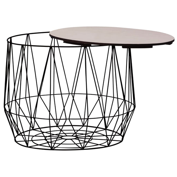 vidaXL Coffee Tables 2 pcs Black