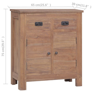 vidaXL Sideboard 65x30x75 cm Solid Teak Wood