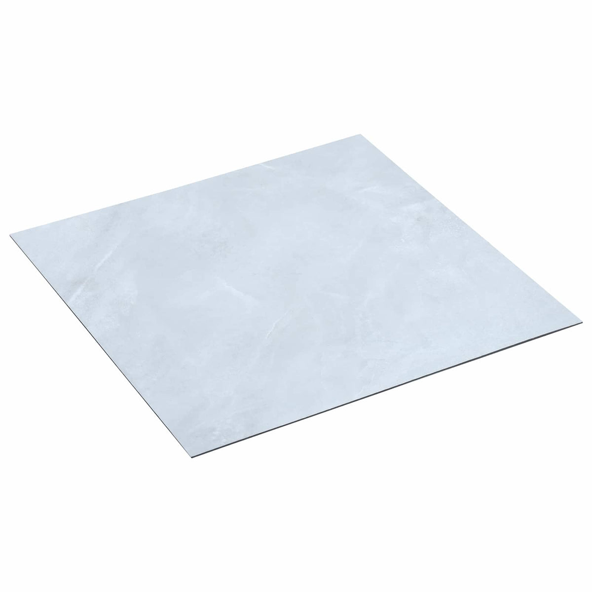 vidaXL Floor Planks 55 pcs White 5.11 m² PVC