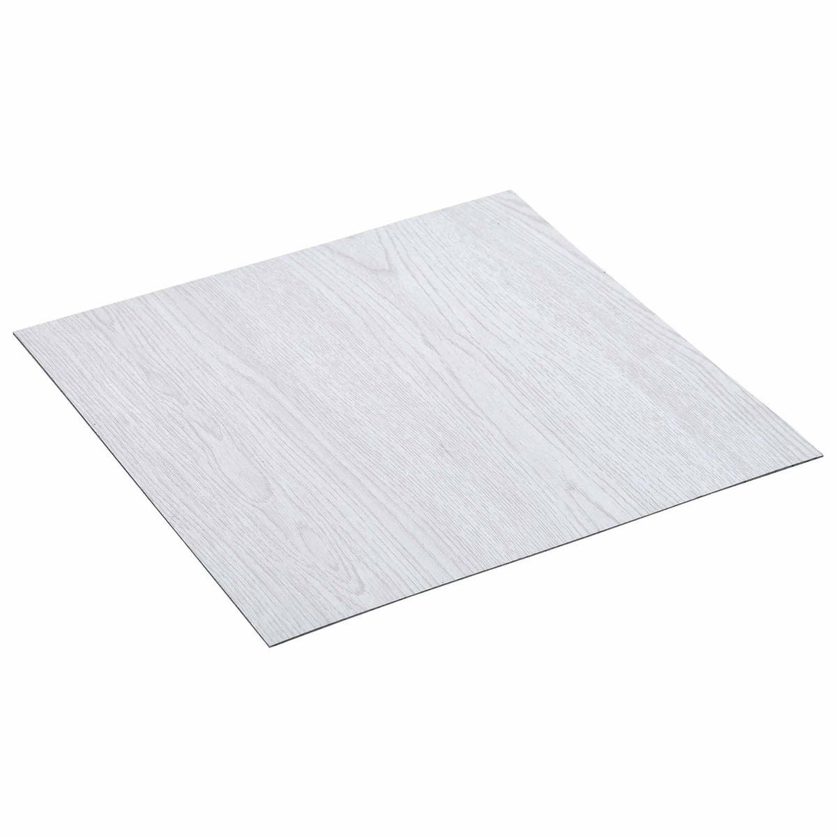 vidaXL Flooring Planks 5.11 m² 55 pcs PVC White Wood