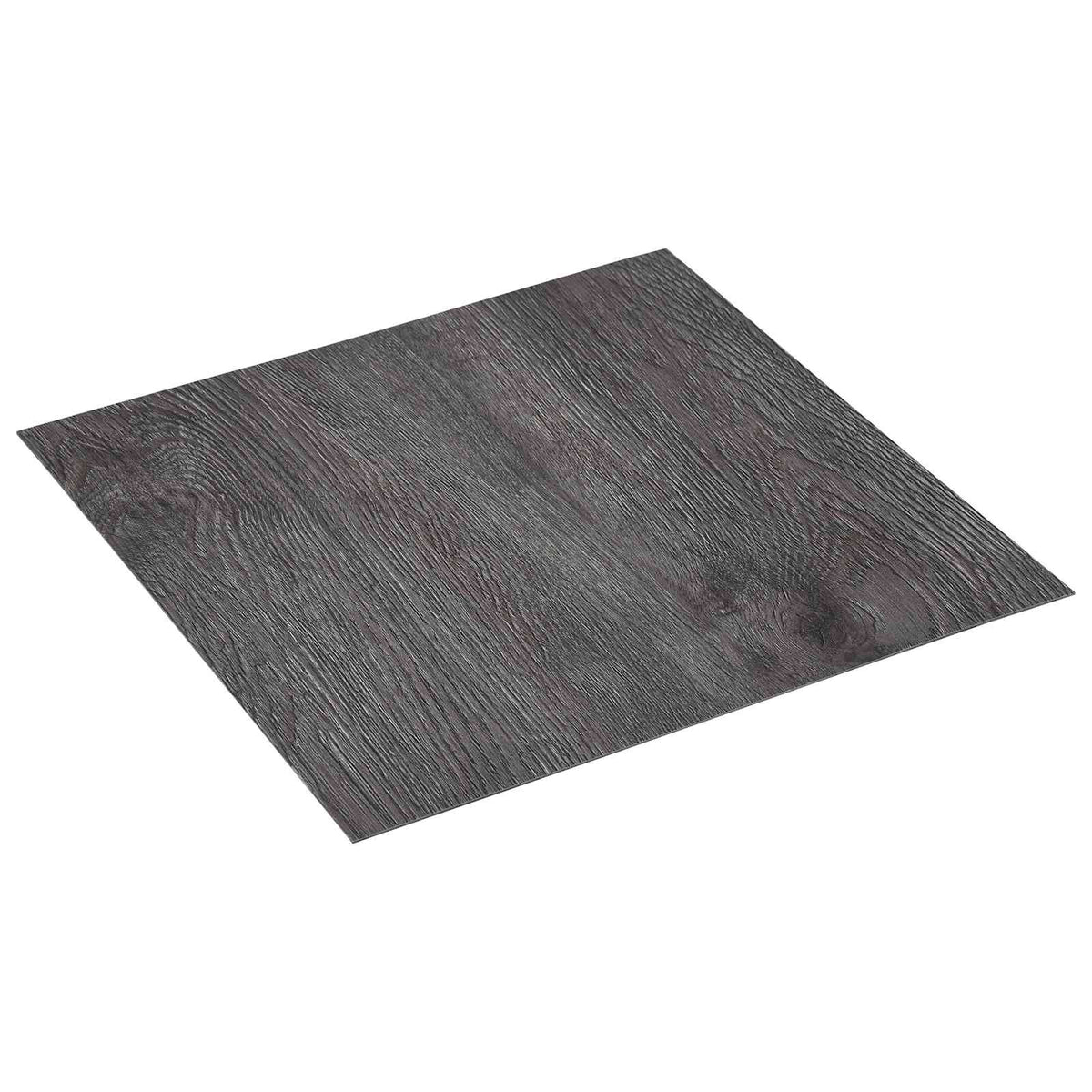 vidaXL Flooring Planks 5.11 m² 55 pcs PVC Black and Grey