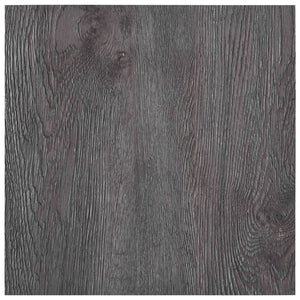 vidaXL Flooring Planks 5.11 m² 55 pcs PVC Black and Grey