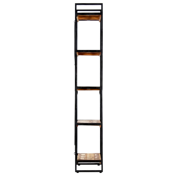 vidaXL Bookcase 5 Tiers 60x30x180 cm Solid Reclaimed Wood