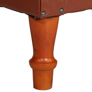 Sessel Braun Echtleder