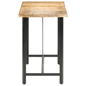 vidaXL Bar Table 180x70x107 cm Rough Mango Wood