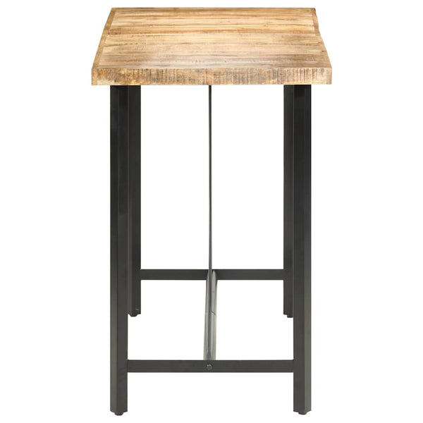 vidaXL Bar Table 180x70x107 cm Rough Mango Wood